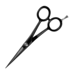 Tijera de Corte Black Satin 5.5 | Filo Navaja | Style Cut
