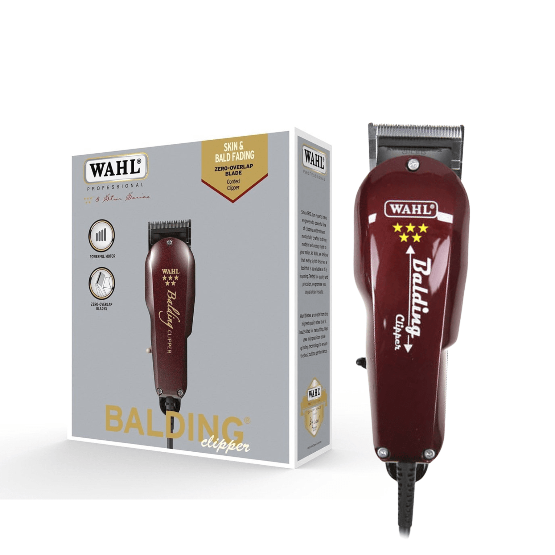 Máquina de corte Balding | Con Cable | Wahl - Imagen 2