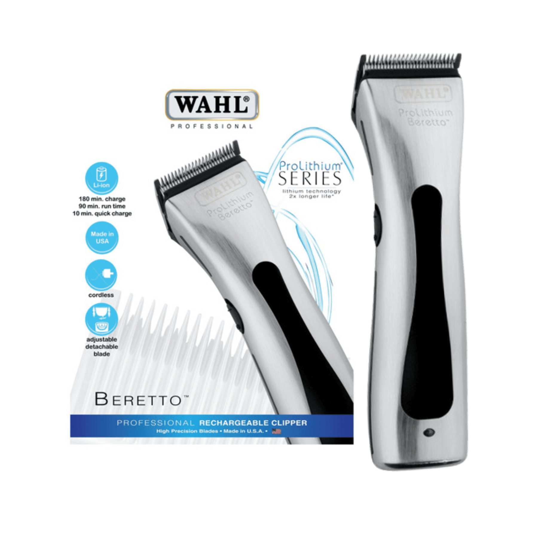 Máquina de corte Beretto | Inalámbrica | Wahl - Imagen 2