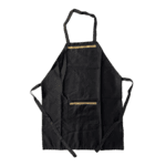 Delantal Profesional De Gabardina Con Strass