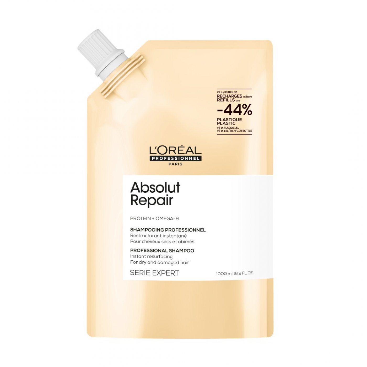 Absolut Repair Shampoo Refill | 1000ml | L'Oréal Professionnel