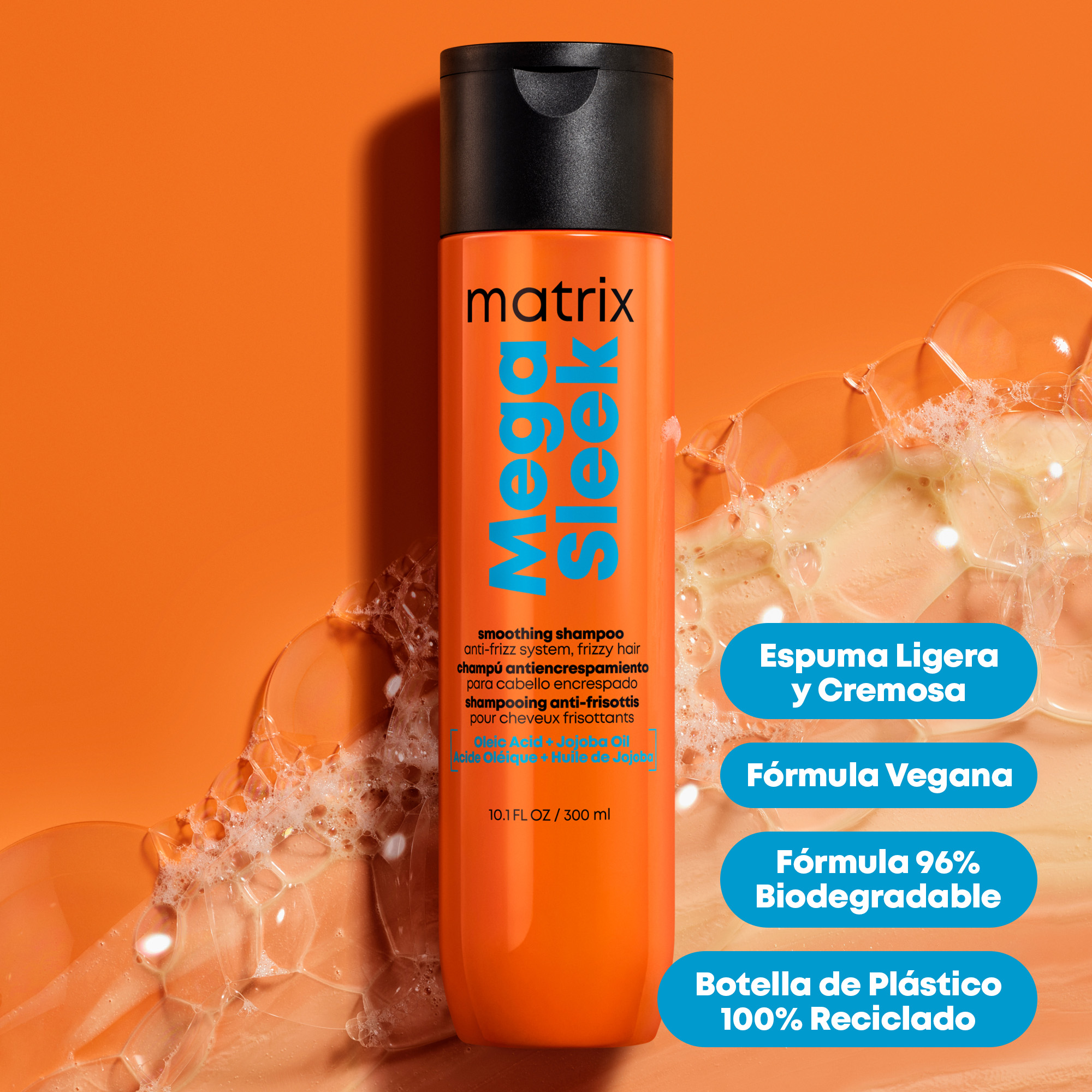Matrix Mega Sleek MX TR SLEEK SH 300ML GB.S.D F99 - Packshot Oficial