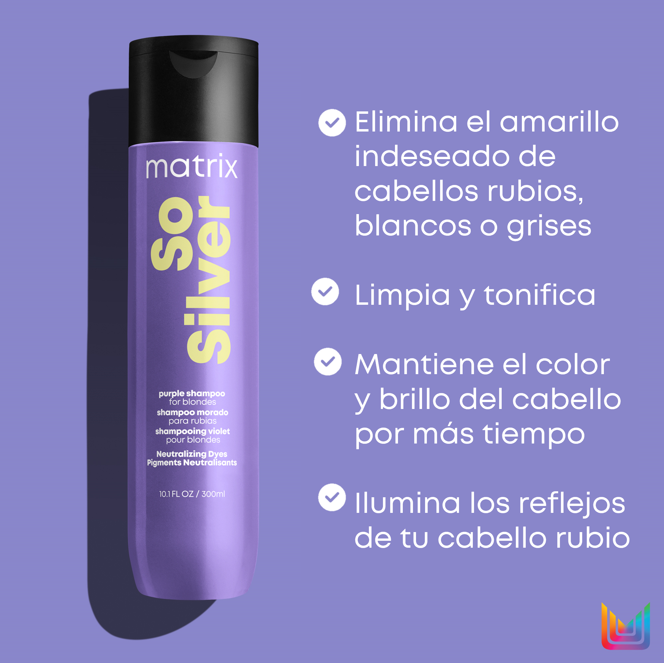Matrix So Silver MX TR CL SILVER SH 300ML G00 - Packshot Oficial