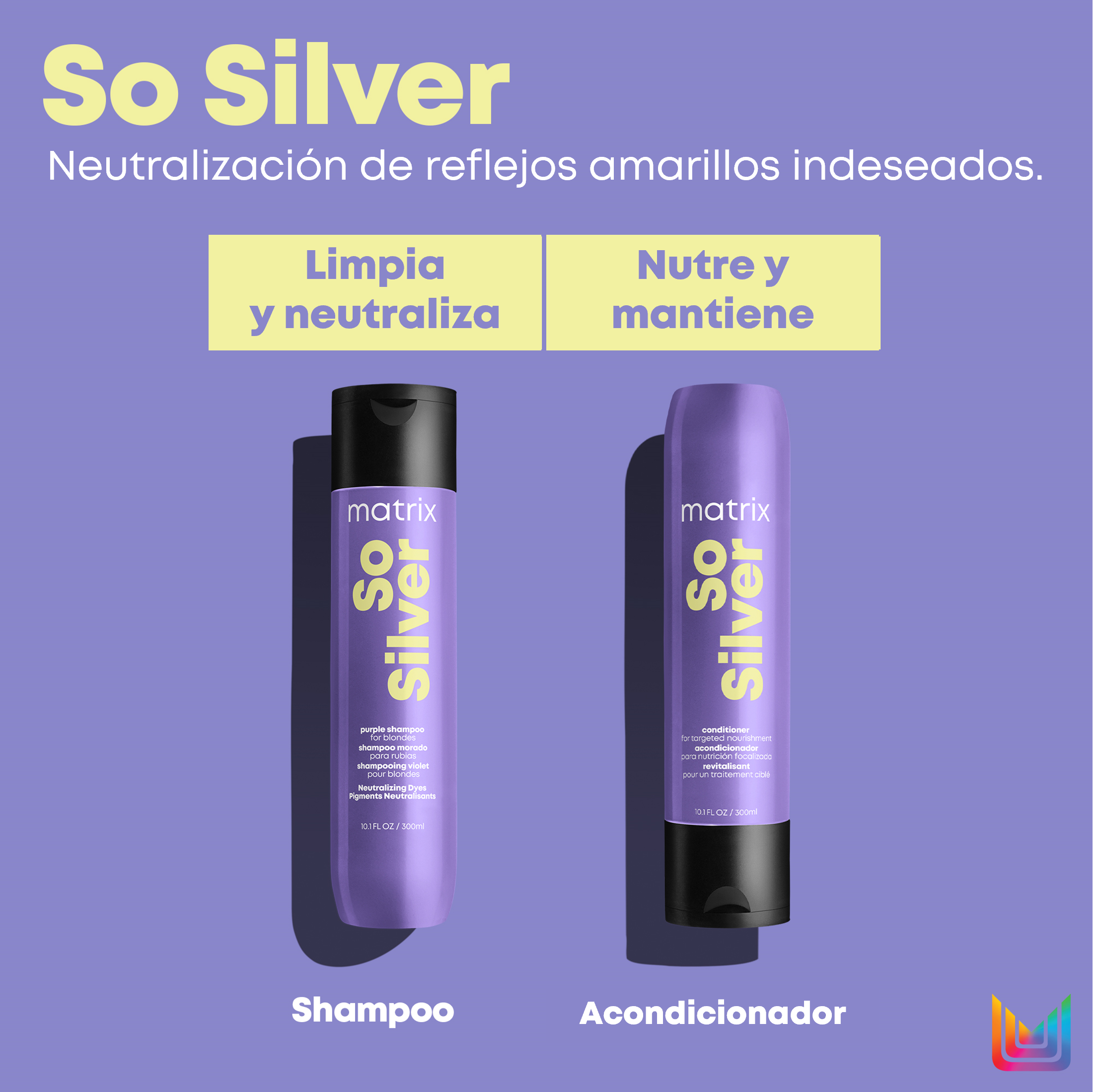 Matrix So Silver MX TR CL SILVER SH 300ML G00 - Packshot Oficial