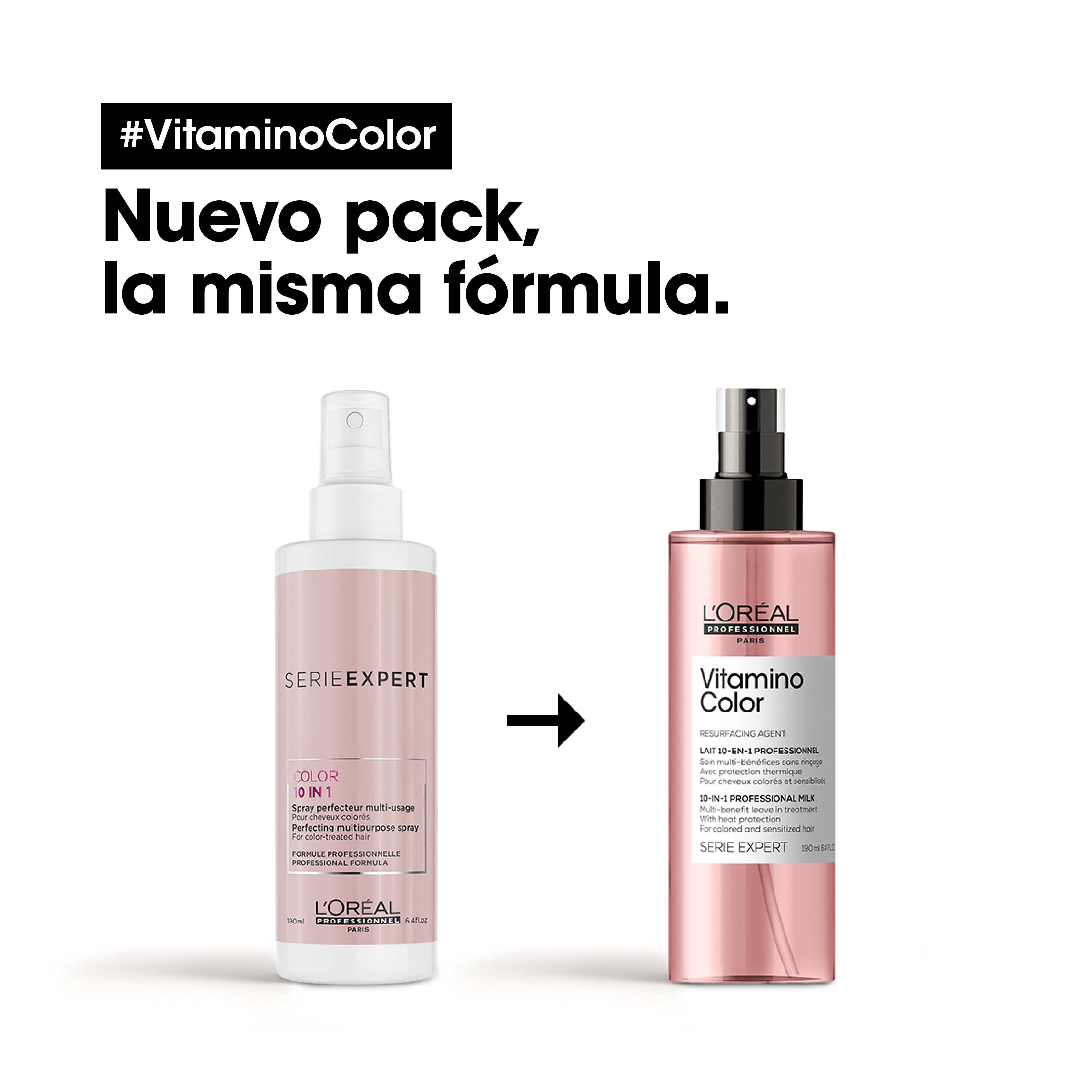L'Oréal Professionnel VITAMINO LP SE21 Vitamino Color 10-1 190ml R - Packshot Oficial