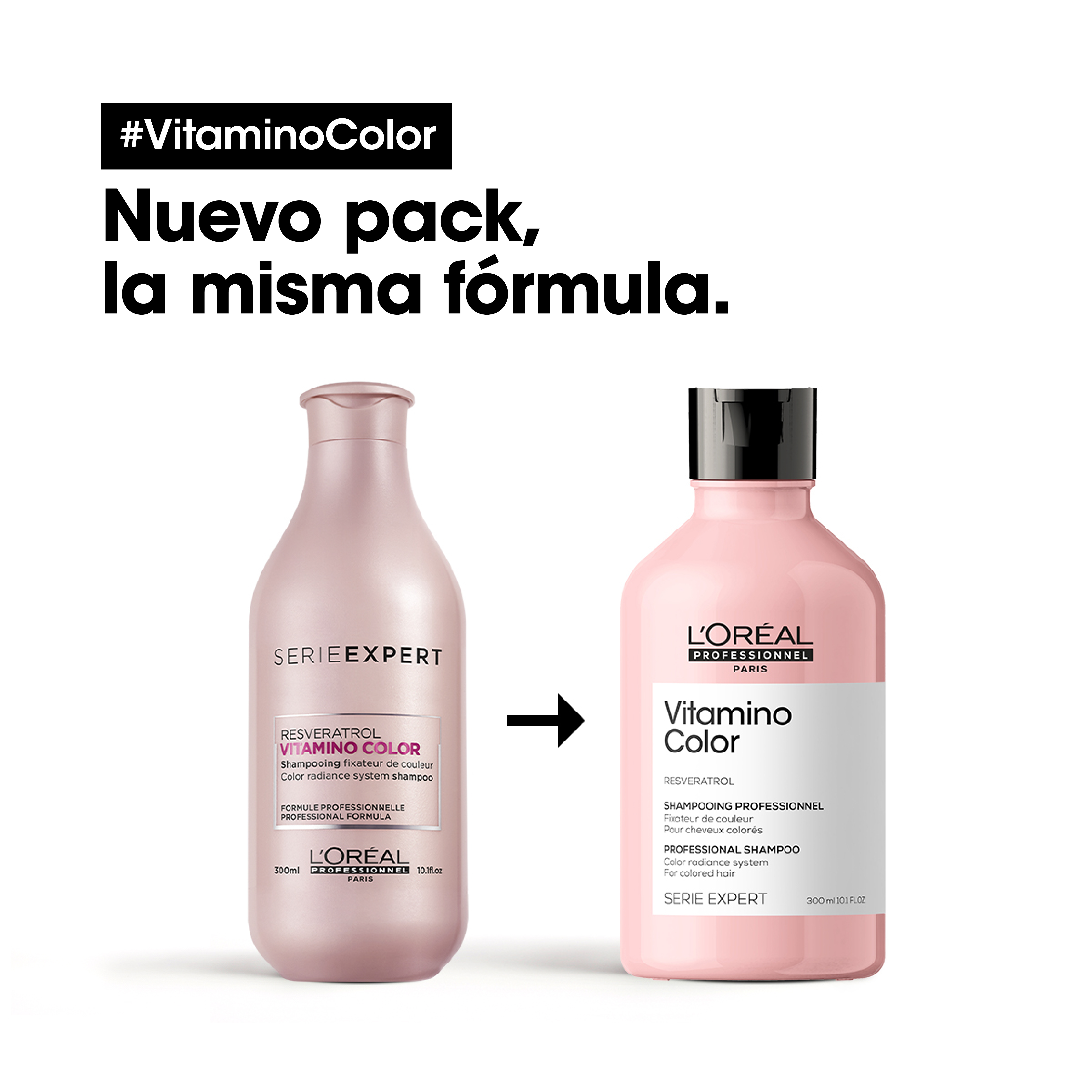 L'Oréal Professionnel VITAMINO LP SE21 Vitamino Color Shp 300ml R - Packshot Oficial