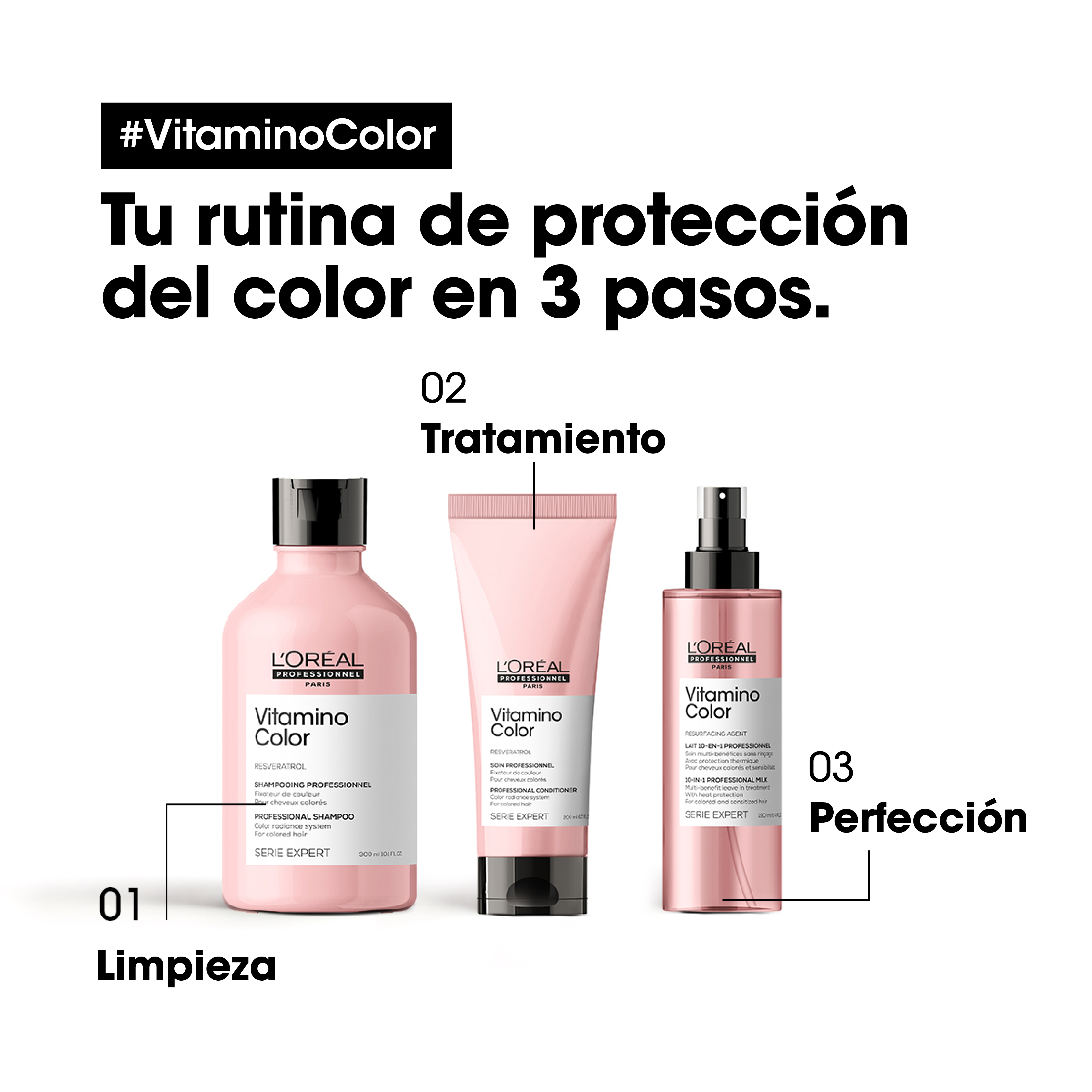 L'Oréal Professionnel VITAMINO LP SE21 Vitamino Color Cond 200ml R - Packshot Oficial