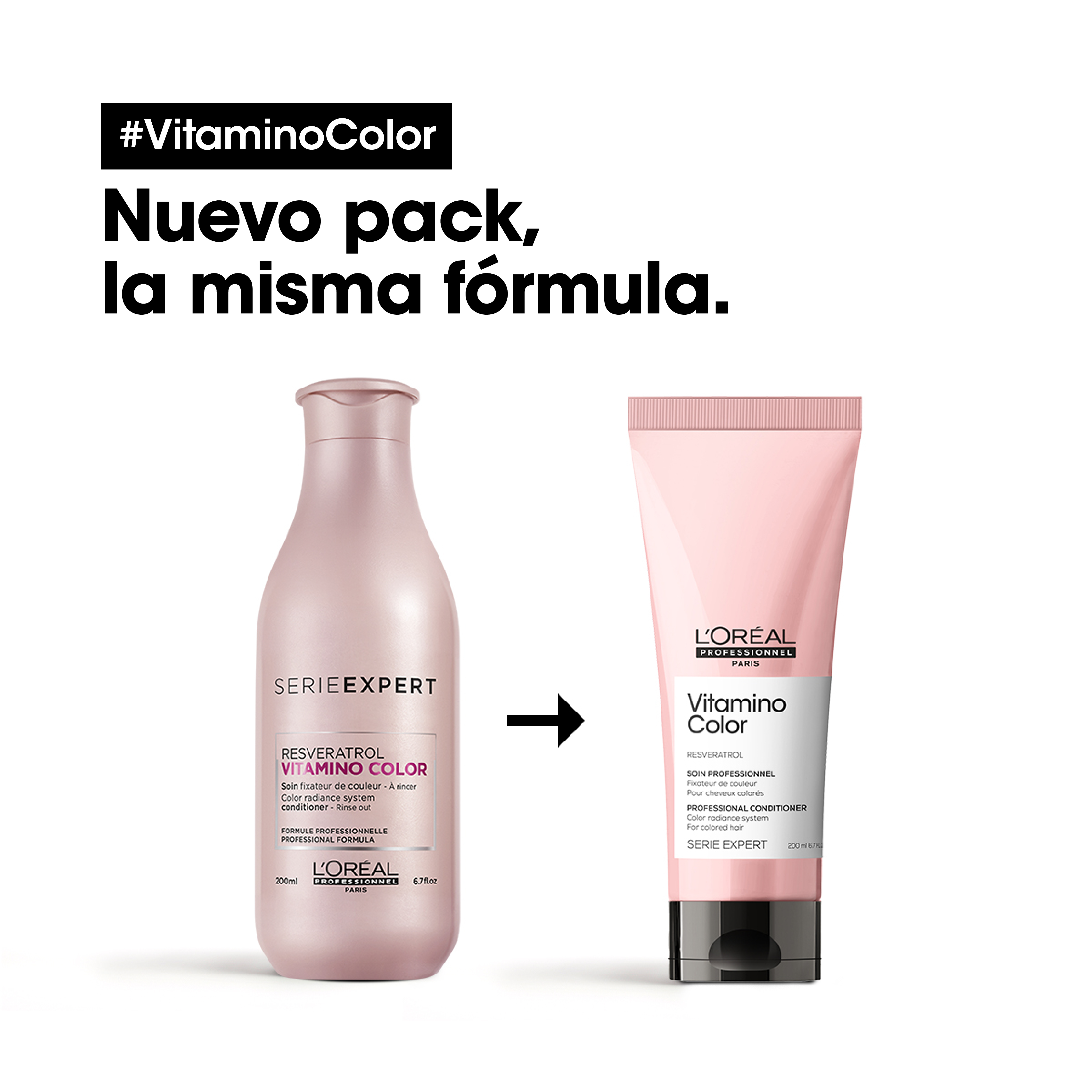 L'Oréal Professionnel VITAMINO LP SE21 Vitamino Color Cond 200ml R - Packshot Oficial