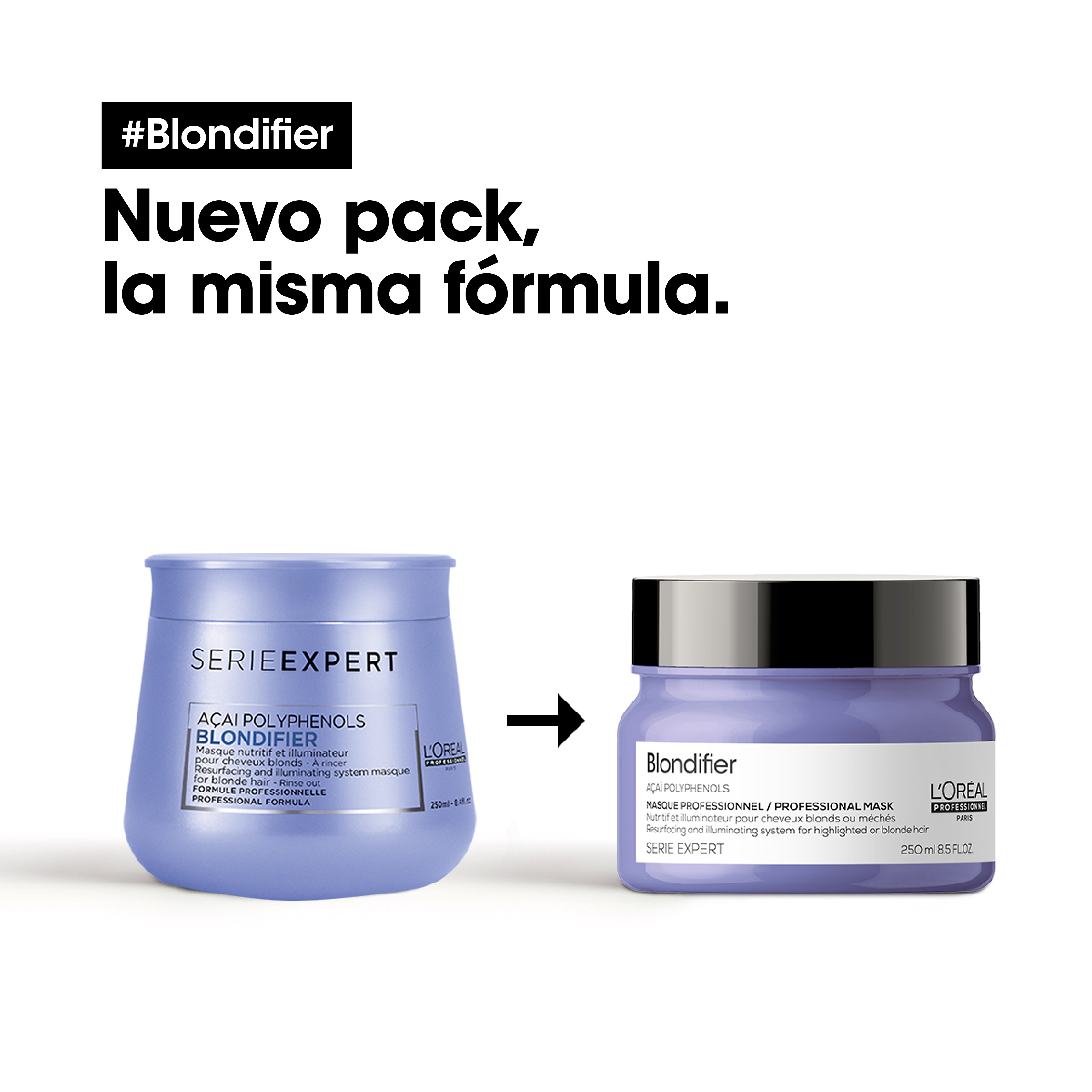 L'Oréal Professionnel BLONDIFIER LP SE21 Blondifier Msq 250ml R - Packshot Oficial