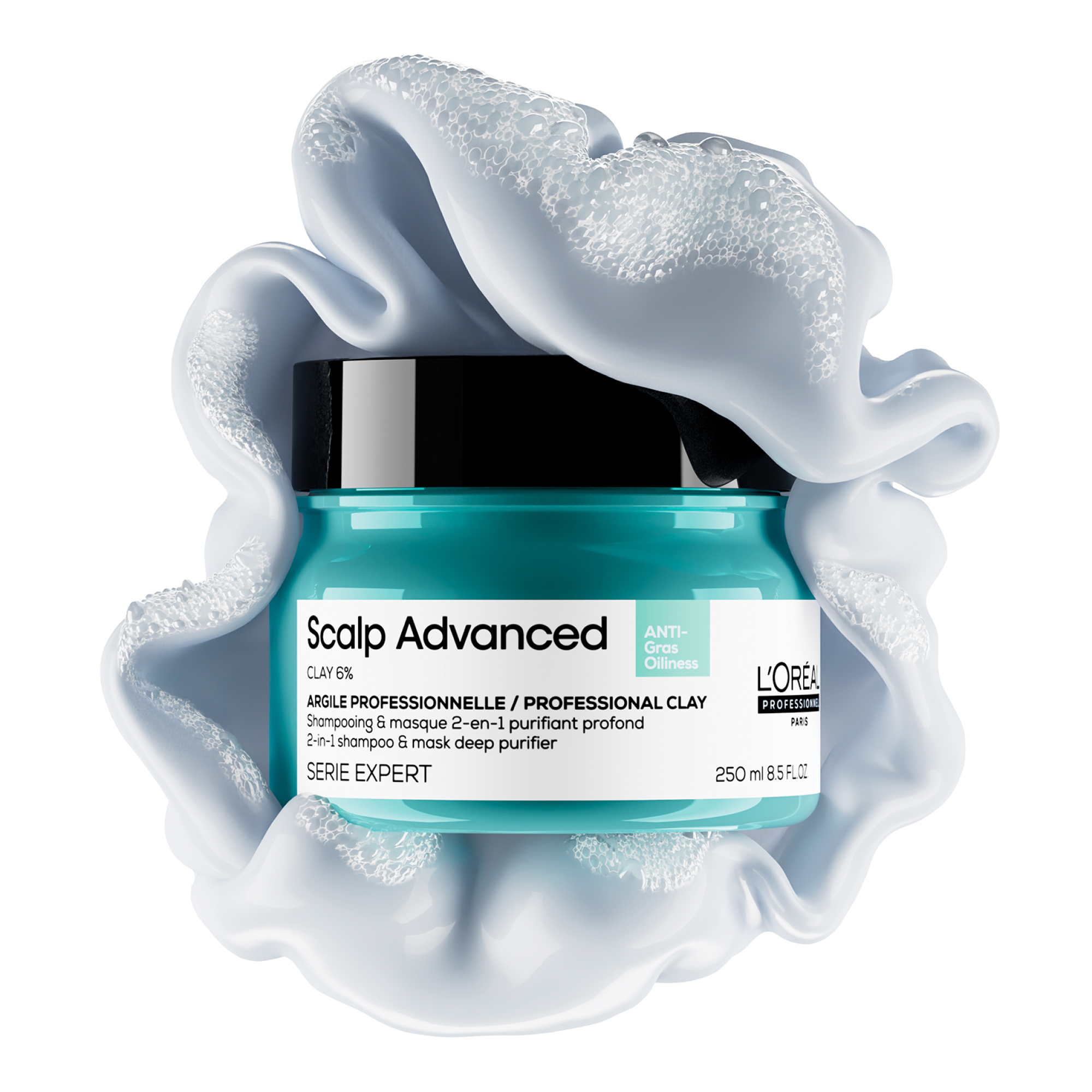 L'Oréal Professionnel Scalp Advanced LP SE Scalp A-Oily Msq 250ml R I21 - Packshot Oficial