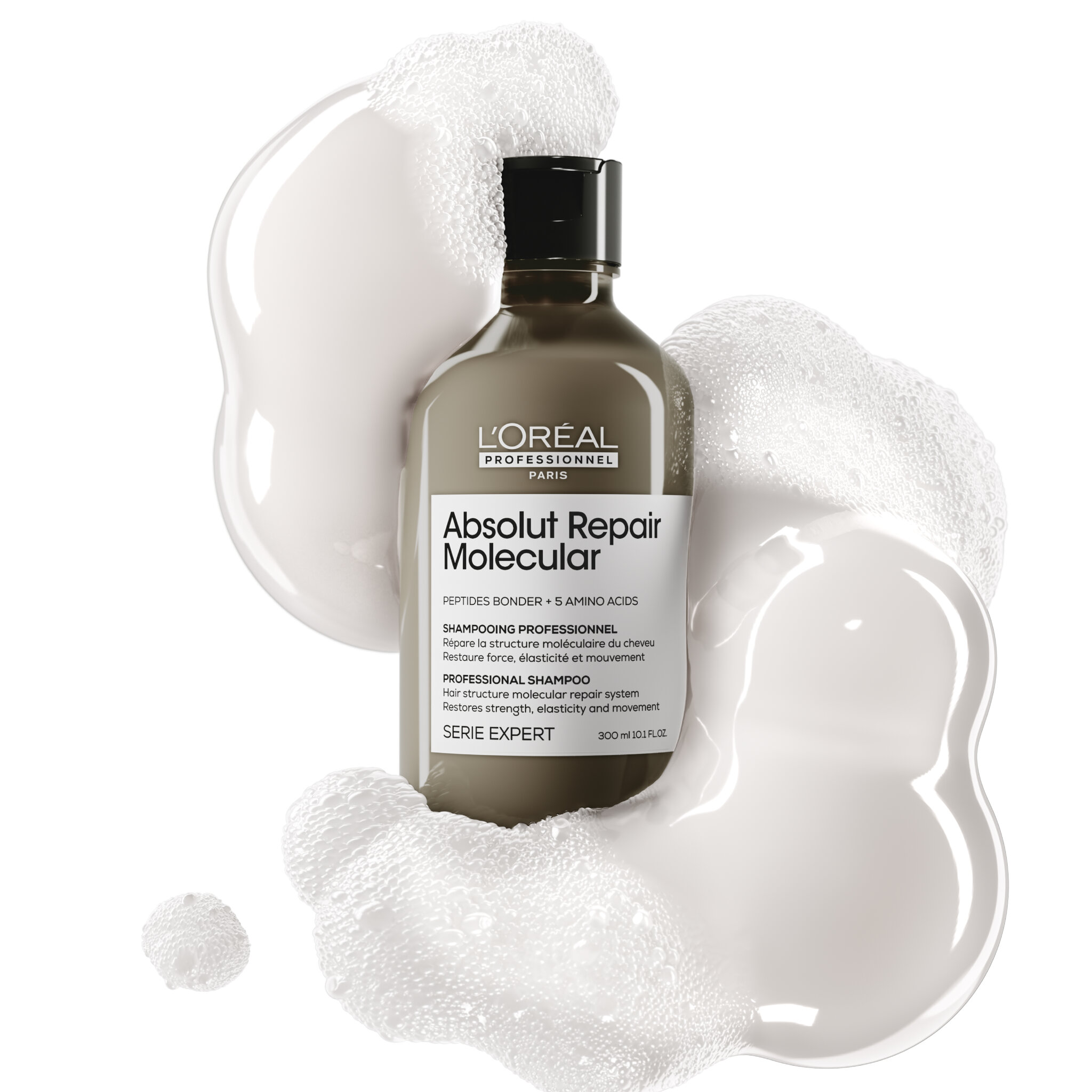 L'Oréal Professionnel Absolut Repair Molecular LP SE ARM Shp 300ml R V034 - Packshot Oficial