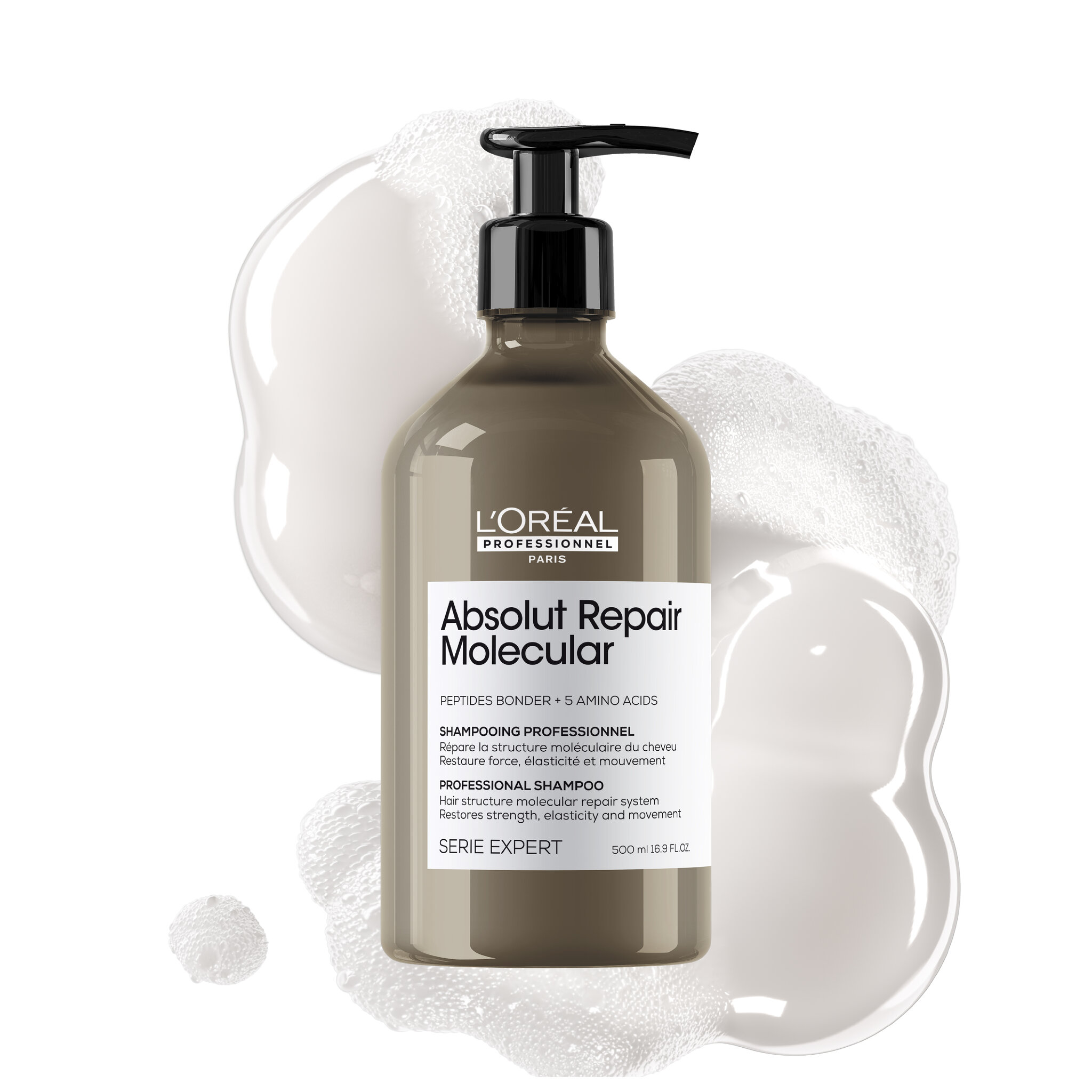 L'Oréal Professionnel Absolut Repair Molecular LP SE ARM Shp 500ml R V034 - Packshot Oficial