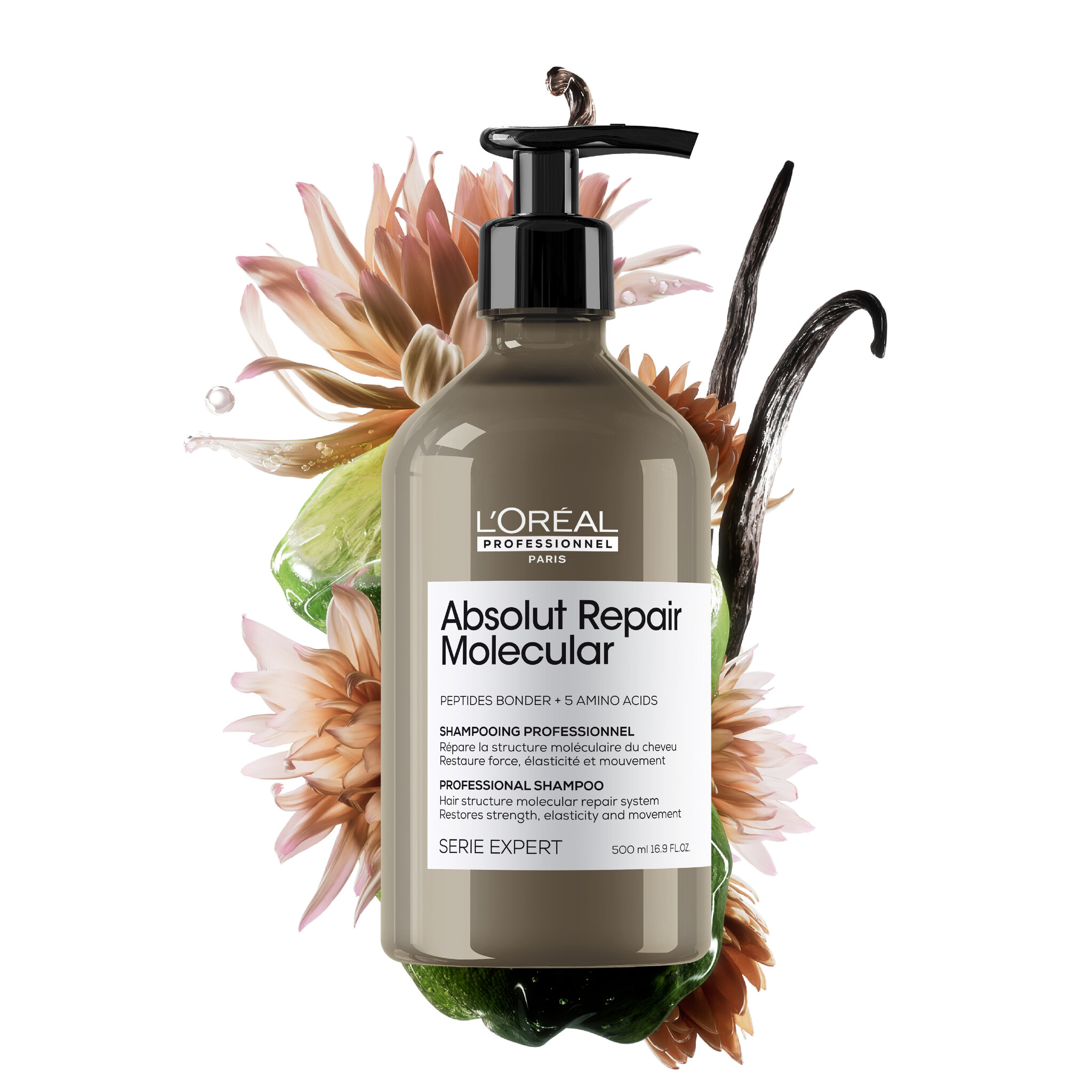 L'Oréal Professionnel Absolut Repair Molecular LP SE ARM Shp 500ml R V034 - Packshot Oficial