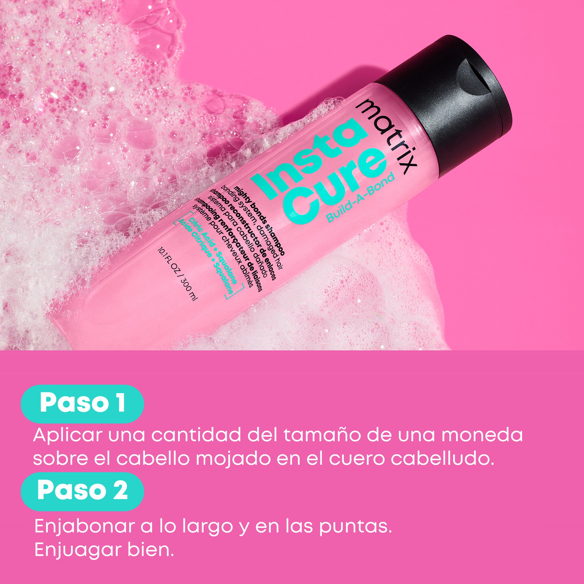 Matrix Instacure Build-A-Bond MX TR INSTACURE BOND SH 300ML I97 - Packshot Oficial