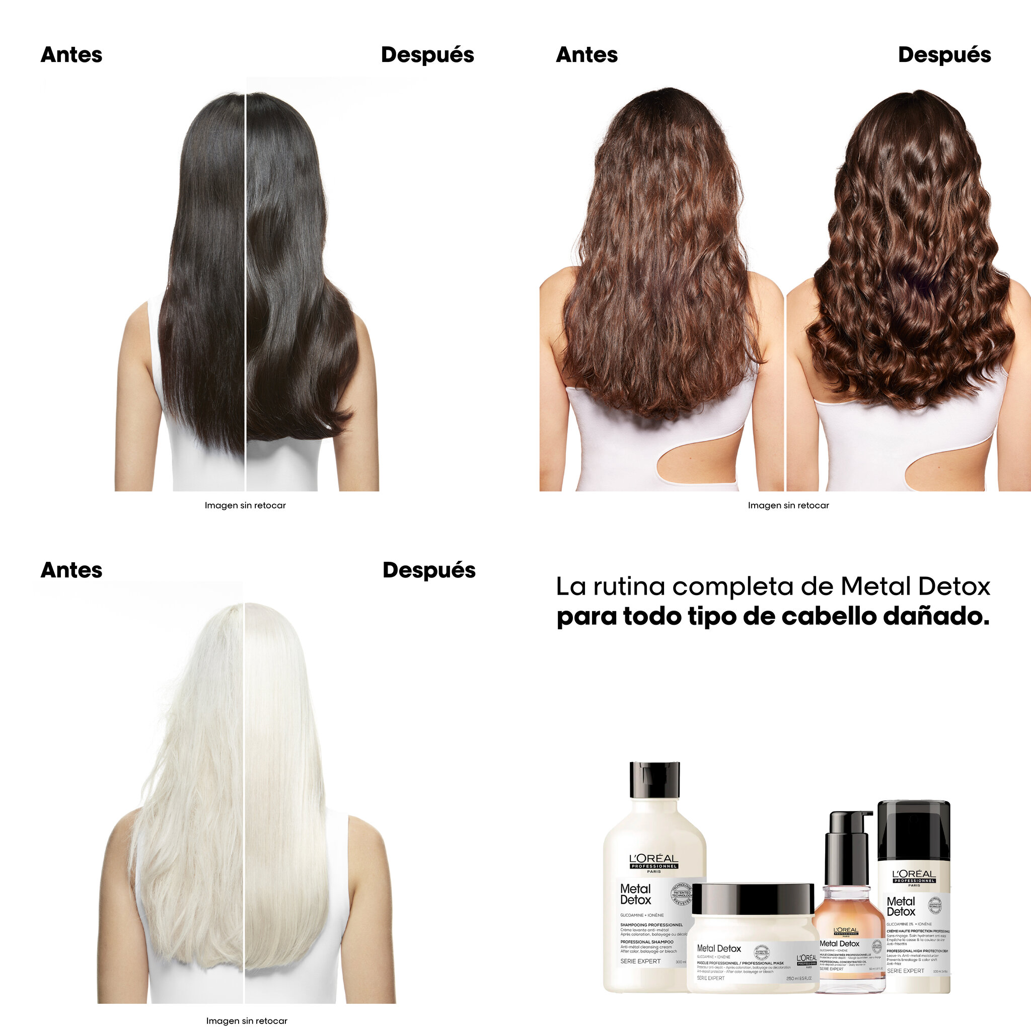 L'Oréal Professionnel Metal Detox LP SE Metal Detox Shp 500ml Ref A16 - Packshot Oficial