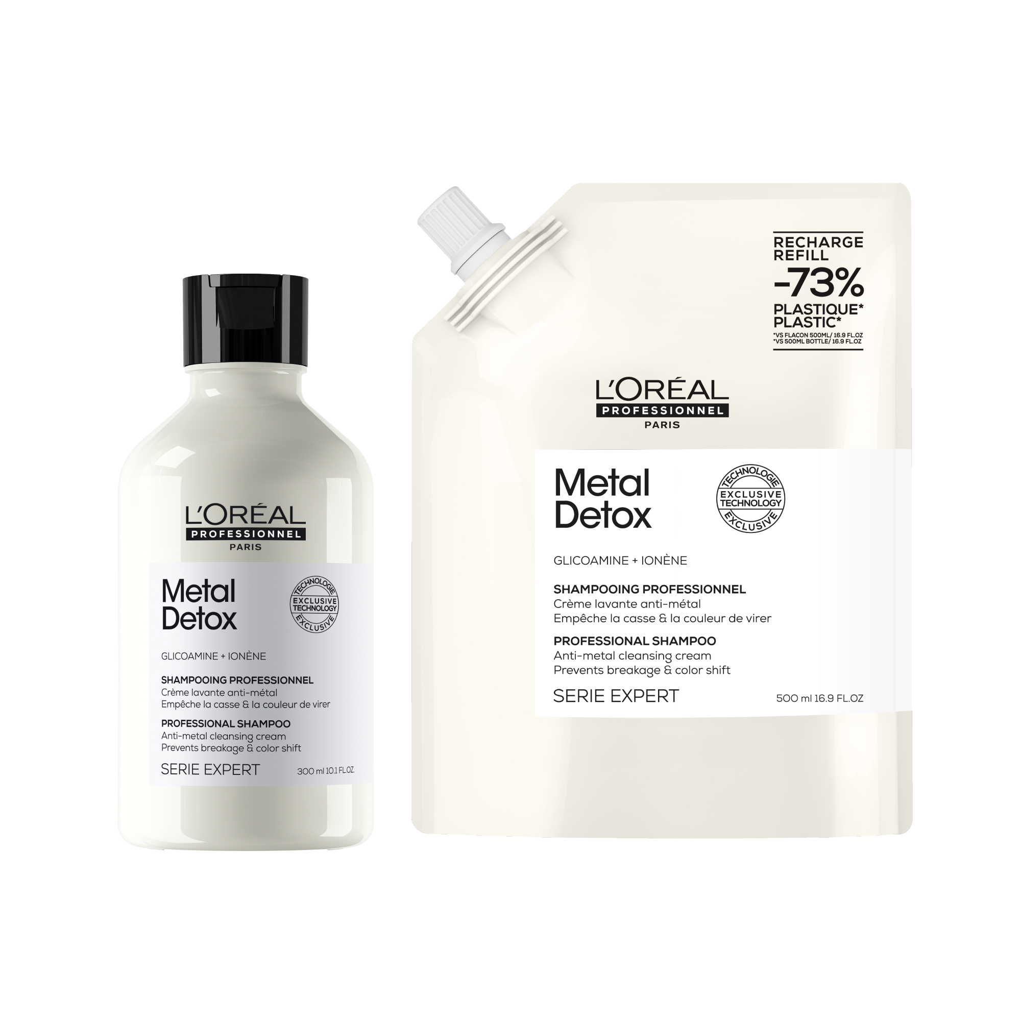 L'Oréal Professionnel Metal Detox LP SE Metal Detox Shp 500ml Ref A16 - Packshot Oficial