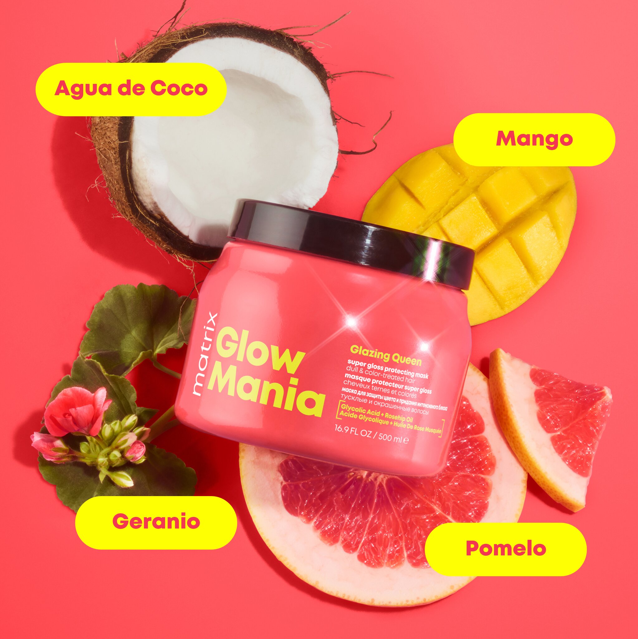 Matrix Glow Mania MX TR GLOW MANIA MASK 500ML 071 - Packshot Oficial