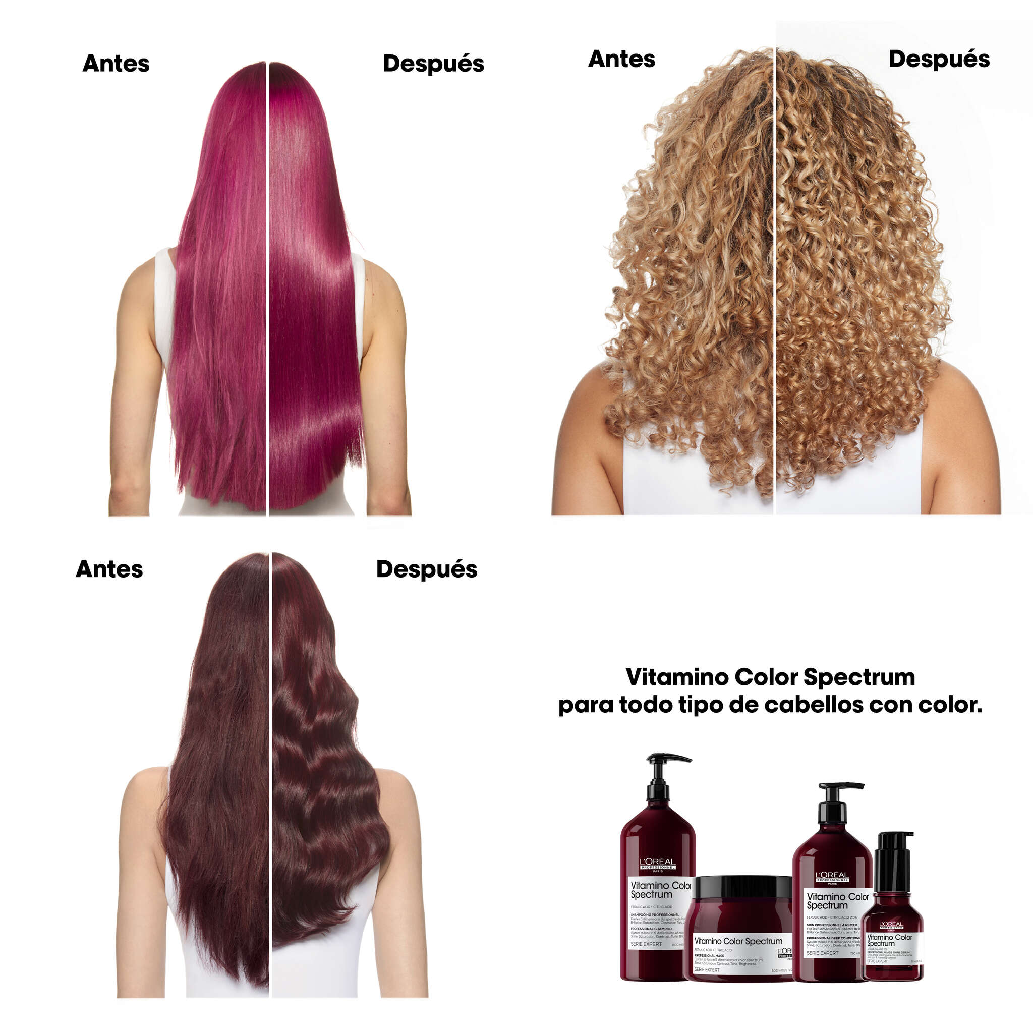 L'Oréal Professionnel Vitamino Color Spectrum LP SE VitSpectrum Msq 500ml V034 - Packshot Oficial