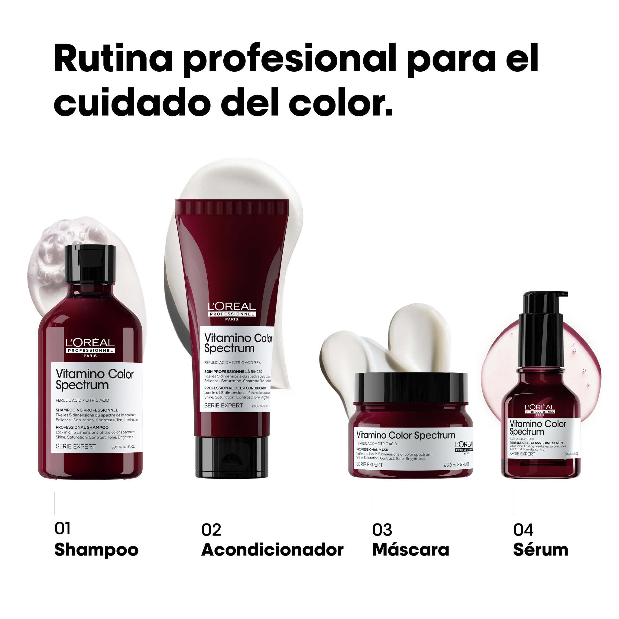 L'Oréal Professionnel Vitamino Color Spectrum LP SE VitSpectrum Msq 500ml V034 - Packshot Oficial