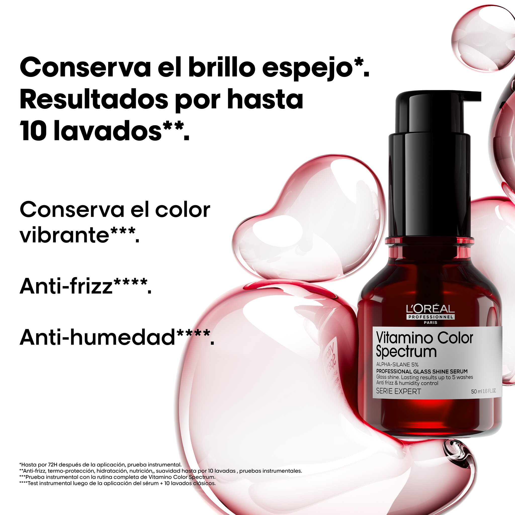 L'Oréal Professionnel Vitamino Color Spectrum LP SE Spectrum GlassShine 50mL V034 - Packshot Oficial