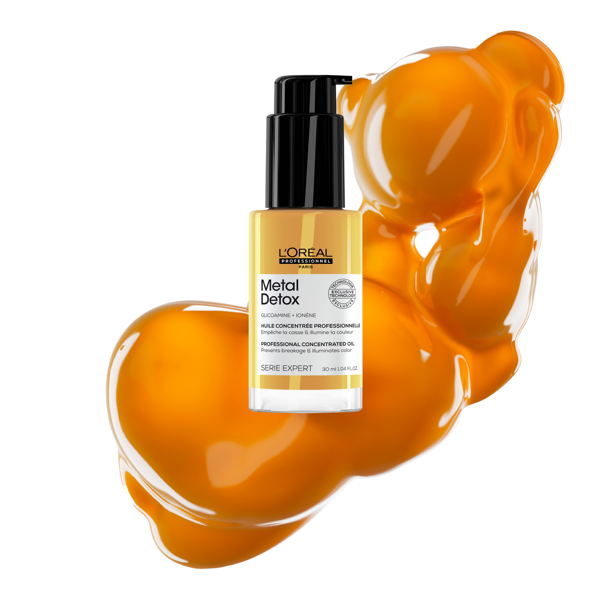 L'Oréal Professionnel METAL DETOX LP SE Metal Detox oil 30ml J20 - Packshot Oficial