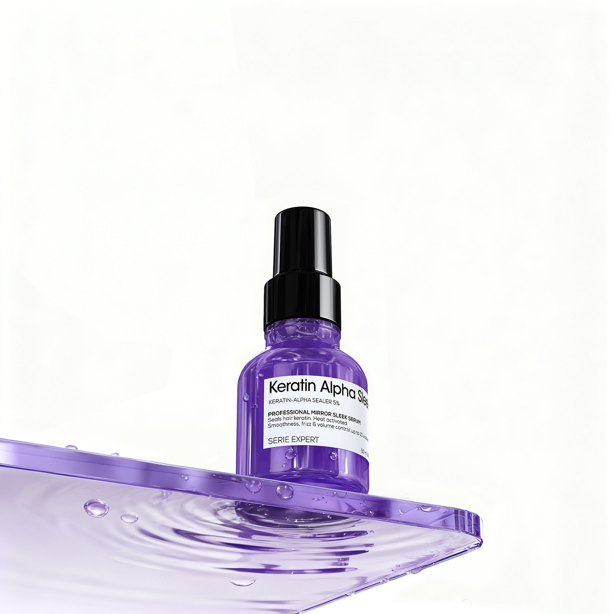 L'Oréal Professionnel Keratin Alpha Sleek LP SE Ker Alpha Serum 50.0MLT 127 - Packshot Oficial
