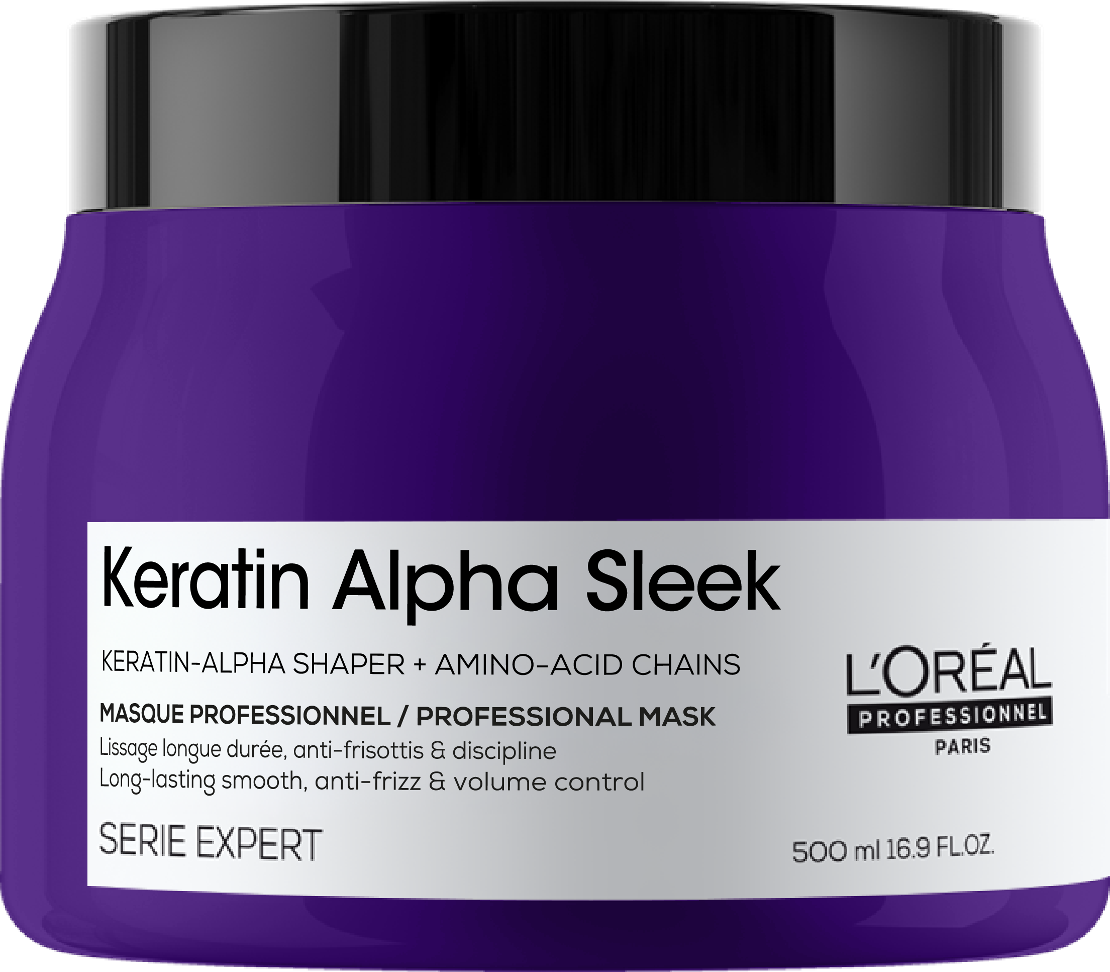 L'Oréal Professionnel Keratin Alpha Sleek LP SE Ker Alpha Mask 500.0MLT 142 - Packshot Oficial