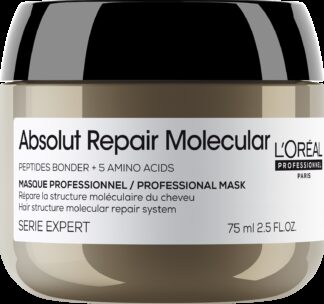 L'Oréal Professionnel Absolut Repair Molecular LP SE ARM RO Mask FG 75ml A16 - Packshot Oficial